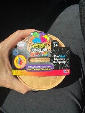 Crazy Fun RMS five below Mystery squishy Dumpling NEON tie dye Edition